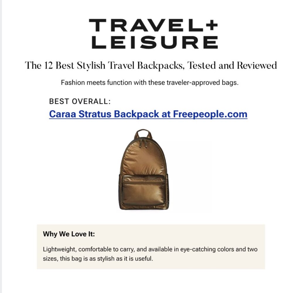 Free People x Caraa Stratus Medium Backpack - Picture 3 of 10